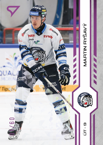 Ryšavý Martin 24-25 Tipsport Extraliga Purple #123