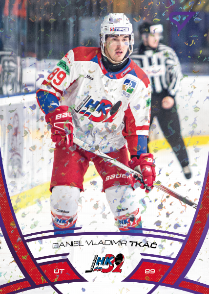 Tkáč Daniel Vladimír 24-25 Tipos Extraliga Purple #178