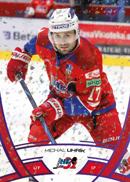 Uhrík Michal 24-25 Tipos Extraliga Purple #179