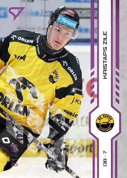 Zīle Kristaps 24-25 Tipsport Extraliga Purple #63