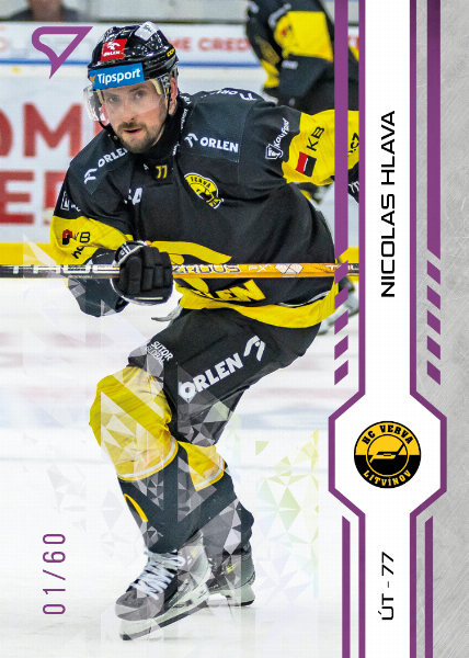 Hlava Nicolas 24-25 Tipsport Extraliga Purple #65