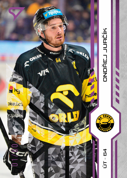 Jurčík Ondřej 24-25 Tipsport Extraliga Purple #66