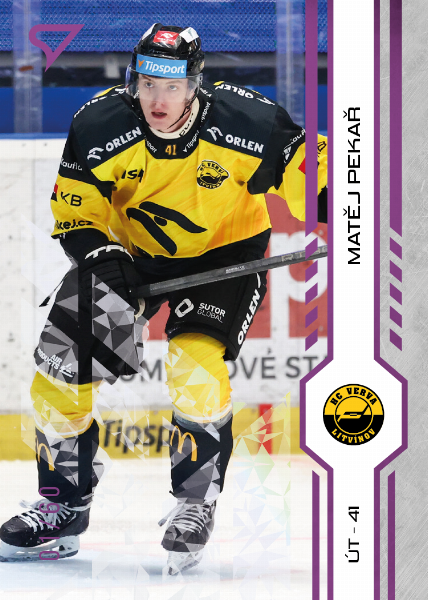 Pekař Matěj 24-25 Tipsport Extraliga Purple #70