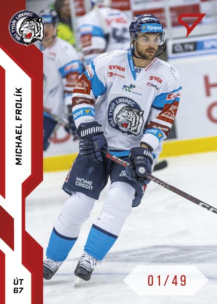Frolík Michael 22-23 Tipsport Extraliga Red #122