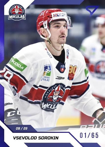 Sorokin Vsevolod 22-23 Tipos Extraliga Blue #319