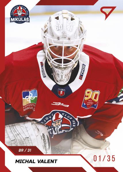 Valent Michal 22-23 Tipos Extraliga Red #200