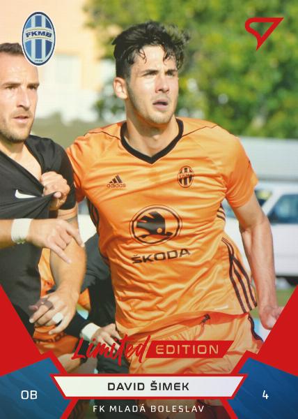 Šimek David 21-22 Fortuna Liga Red #281