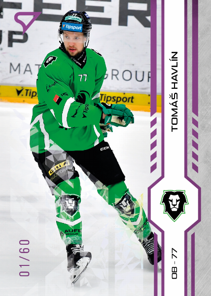 Havlín Tomáš 24-25 Tipsport Extraliga Purple #220