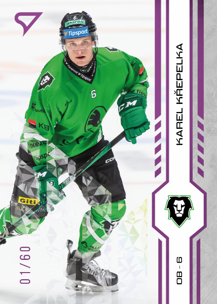 Křepelka Karel 24-25 Tipsport Extraliga Purple #222