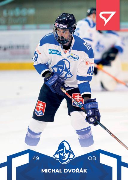 Dvořák Michal 22-23 Slovenská hokejová liga #33