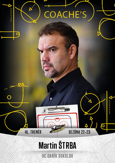 Štrba Martin 22-23 GOAL Cards Chance liga Coaches #C-4