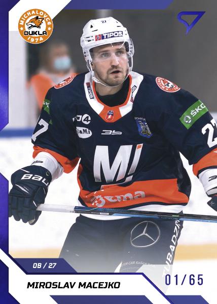 Macejko Miroslav 22-23 Tipos Extraliga Blue #258