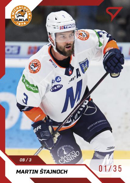 Štajnoch Martin 22-23 Tipos Extraliga Red #79