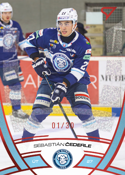 Čederle Sebastián 24-25 Tipos Extraliga Red #13