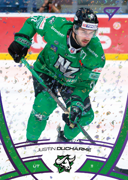Ducharme Justin 24-25 Tipos Extraliga Purple #189