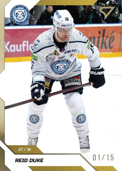 Duke Reid 22-23 Tipos Extraliga Gold #232