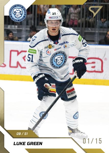 Green Luke 22-23 Tipos Extraliga Gold #225