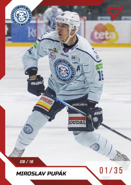 Pupák Miroslav 22-23 Tipos Extraliga Red #25
