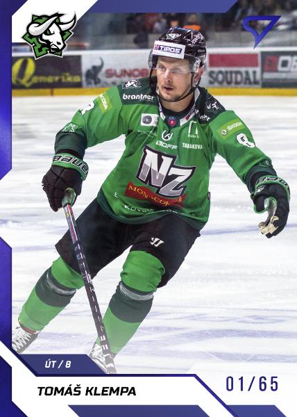 Klempa Tomáš 22-23 Tipos Extraliga Blue #314
