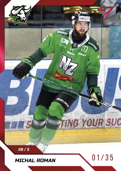 Roman Michal 22-23 Tipos Extraliga Red #310