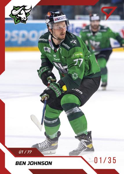 Johnson Ben 22-23 Tipos Extraliga Red #192