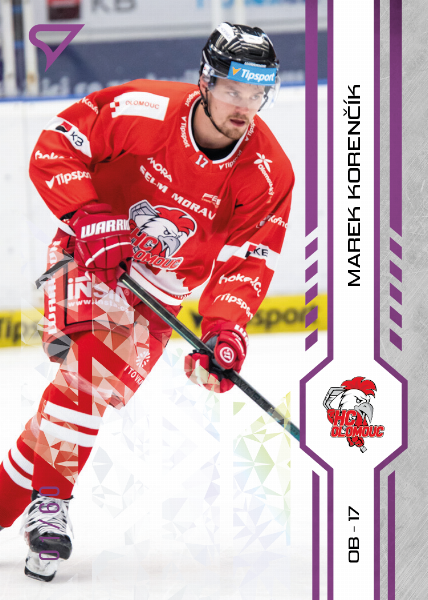 Korenčík Marek 24-25 Tipsport Extraliga Purple #166