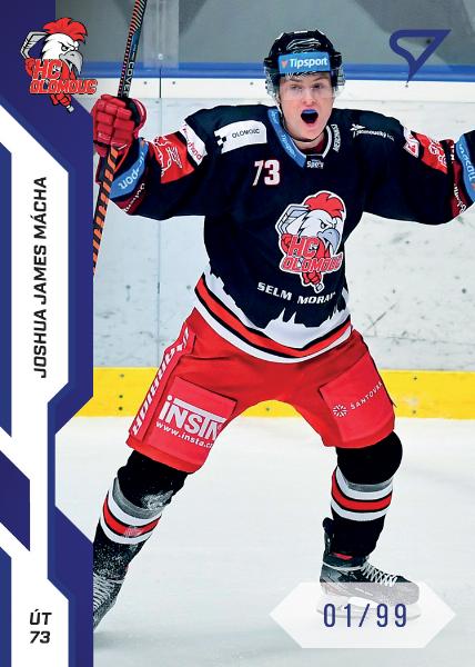 Mácha Joshua James 22-23 Tipsport Extraliga Blue #328