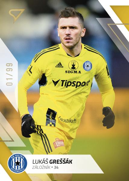 Greššák Lukáš 22-23 Fortuna Liga Gold #288