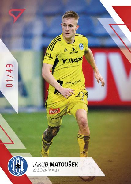 Matoušek Jakub 22-23 Fortuna Liga Red #289