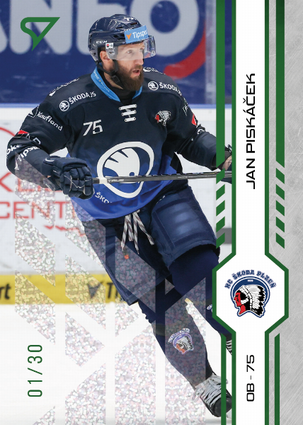 Piskáček Jan 24-25 Tipsport Extraliga Green #205