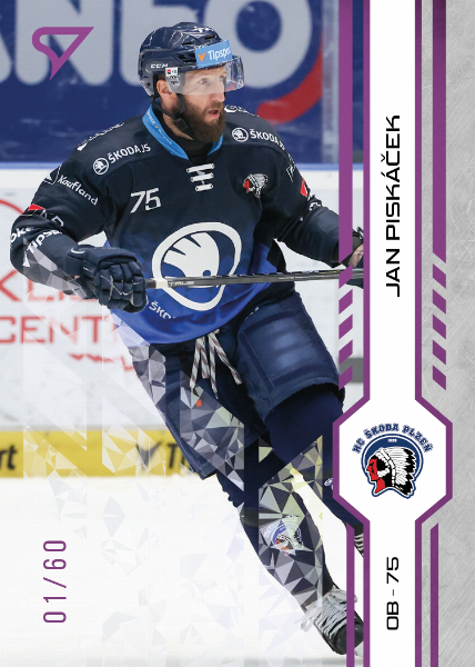 Piskáček Jan 24-25 Tipsport Extraliga Purple #205