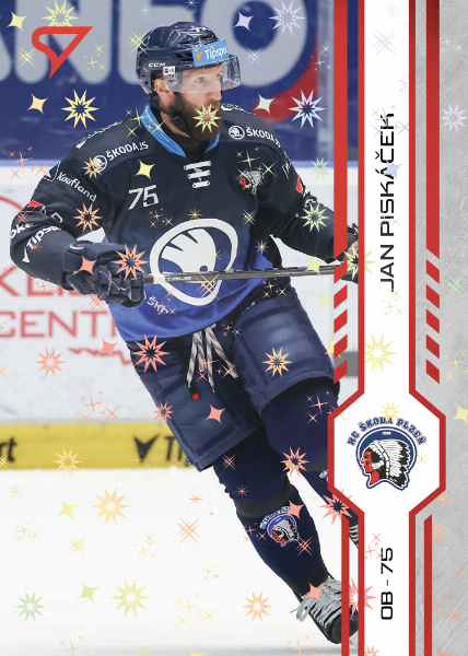 Piskáček Jan 24-25 Tipsport Extraliga Red #205