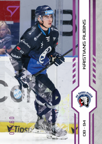 Rubīns Kristiāns 24-25 Tipsport Extraliga Purple #206