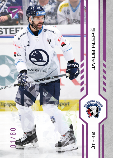 Klepiš Jakub 24-25 Tipsport Extraliga Purple #211