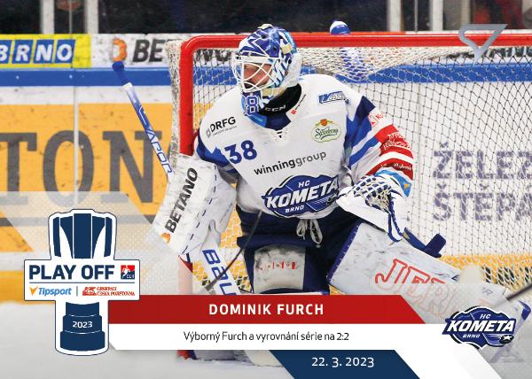 Furch Dominik 22-23 Tipsport Extraliga Play Off Moments #PM-11