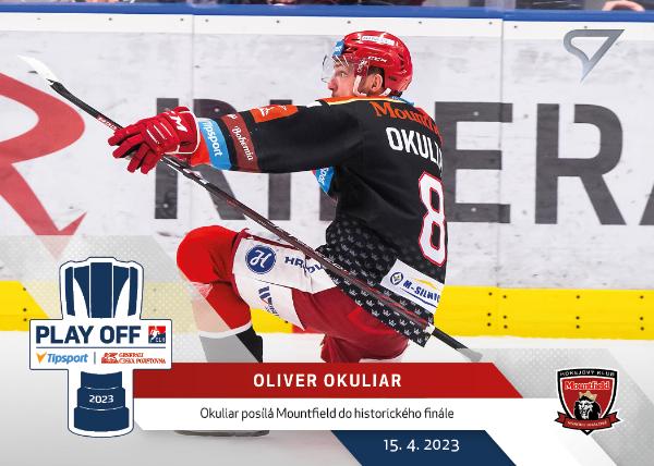 Okuliar Oliver 22-23 Tipsport Extraliga Play Off Moments #PM-22