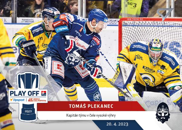 Plekanec Tomáš 22-23 Tipsport Extraliga Play Off Moments #PM-24