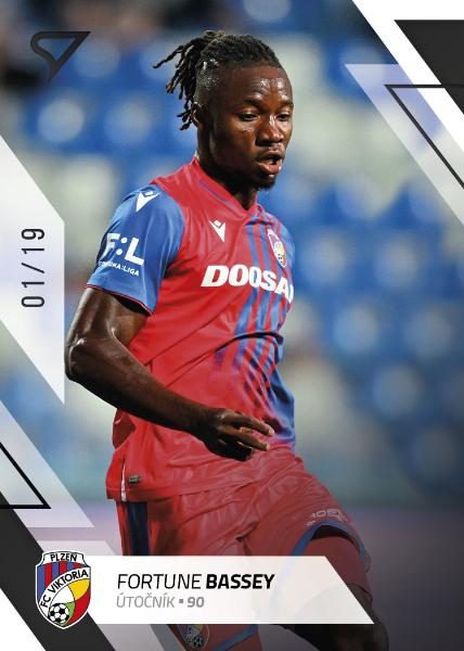 Bassey Fortune 22-23 Fortuna Liga Black #207