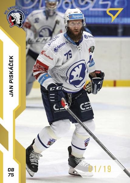 Piskáček Jan 22-23 Tipsport Extraliga Gold #151