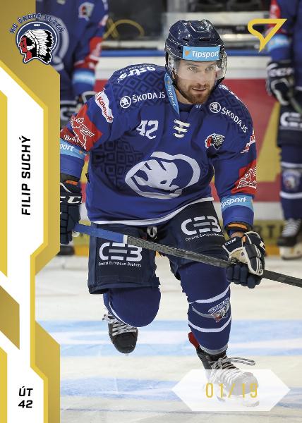 Suchý Filip 22-23 Tipsport Extraliga Gold #162