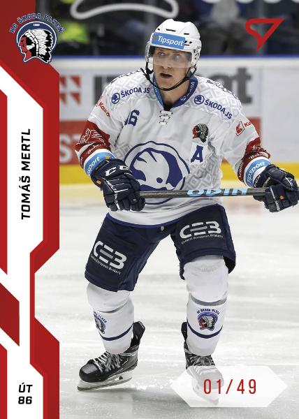 Mertl Tomáš 22-23 Tipsport Extraliga Red #158