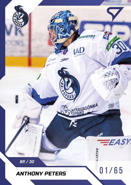 Peters Anthony 22-23 Tipos Extraliga Blue #91