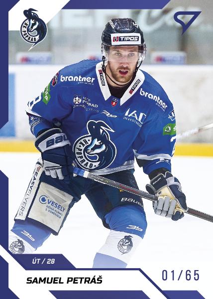Petráš Samuel 22-23 Tipos Extraliga Blue #102
