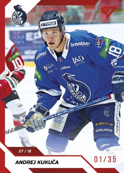 Kukuča Andrej 22-23 Tipos Extraliga Red #98