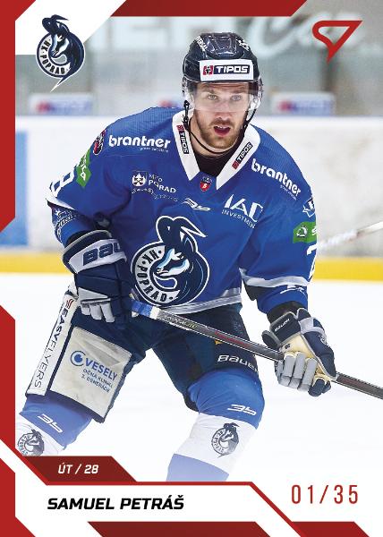 Petráš Samuel 22-23 Tipos Extraliga Red #102