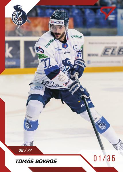 Bokroš Tomáš 22-23 Tipos Extraliga Red #92