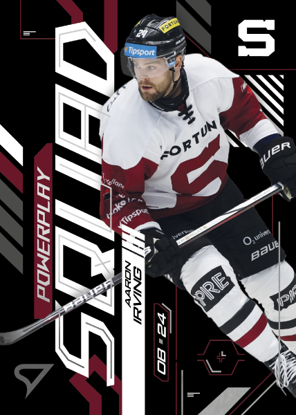 Irving Aaron 24-25 Tipsport Extraliga Powerplay Squad #PS-15