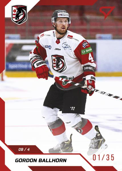 Ballhorn Gordon 22-23 Tipos Extraliga Red #129