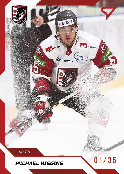 Higgins Michael 22-23 Tipos Extraliga Red #131