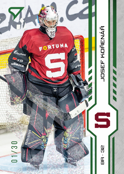 Kořenář Josef 24-25 Tipsport Extraliga Green #37